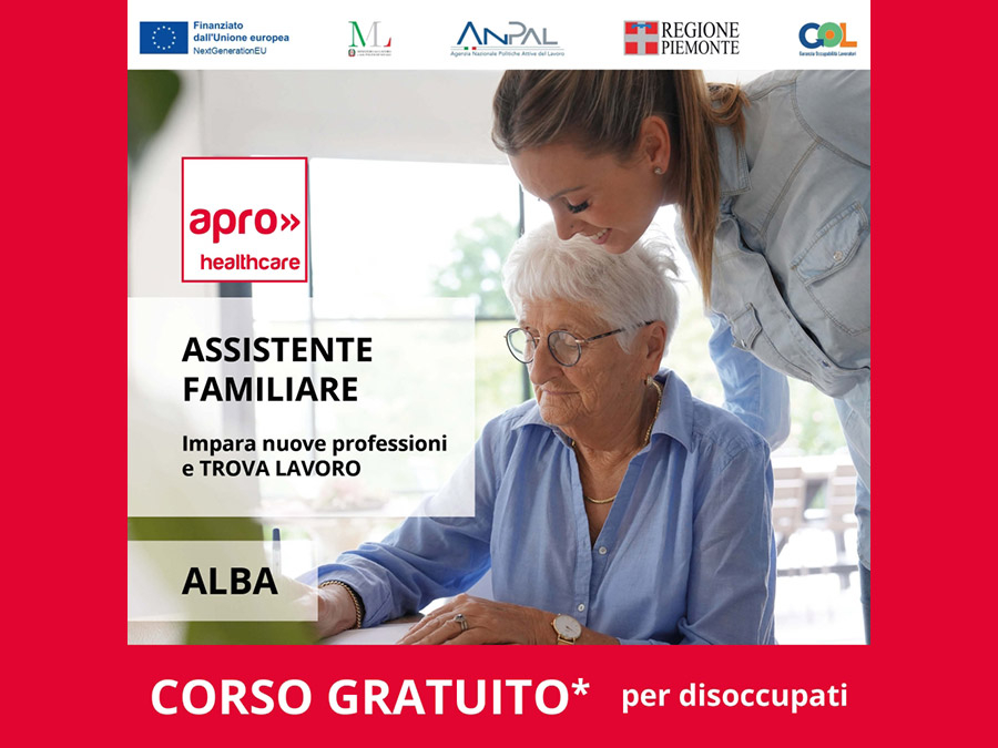Corso per ASSISTENTE FAMILIARE